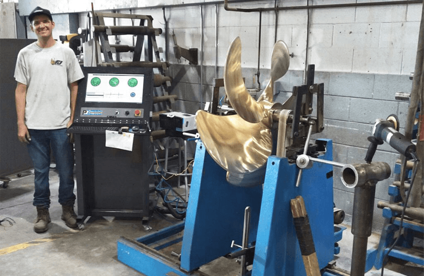 ProBal electronics upgrade installed on Other Manufacturers balancing machine