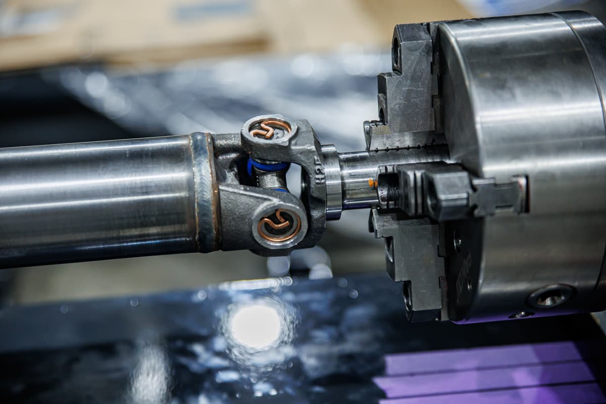 ProBal driveline balancer mounting system for automotive driveshafts